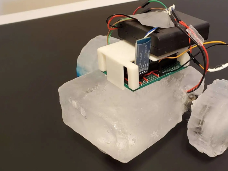 IceBot: un robot de hielo para visitar los planetas