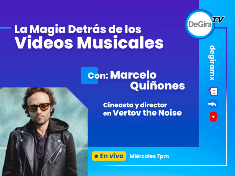 La magia detrás de los videos musicales explicado por Marcelo Quiñones